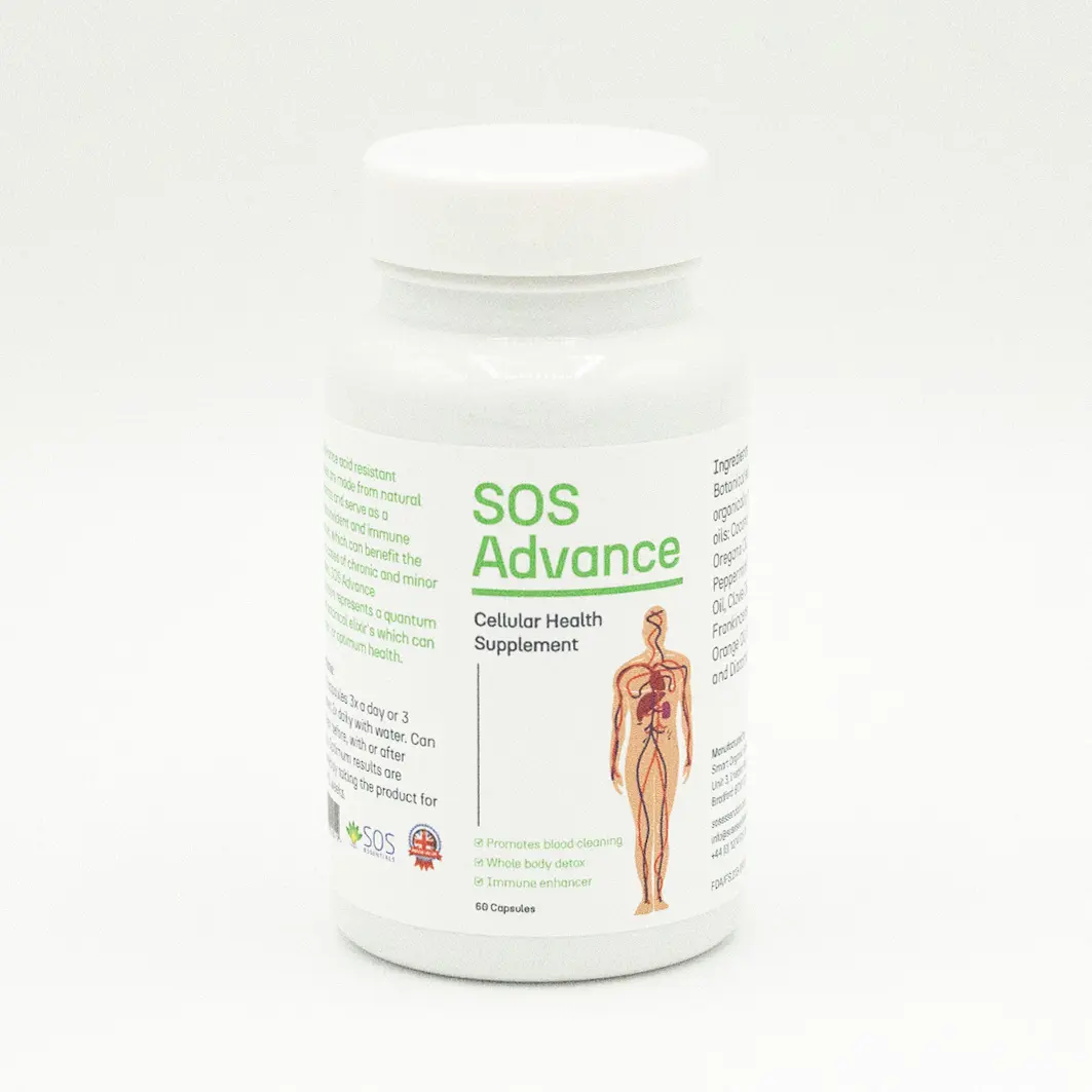 3 Bottle Special Offer SOS Advance Capsules 60cap